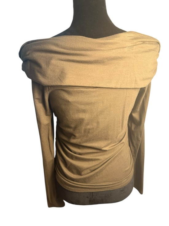 Reformation | Anthropologie | NWT Olive Off-the-Shoulder Azura Knit Top | Sz L - Picture 7 of 12